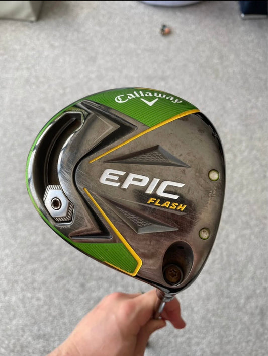 Callaway Epic Flash Driver 9 Degree Stiff