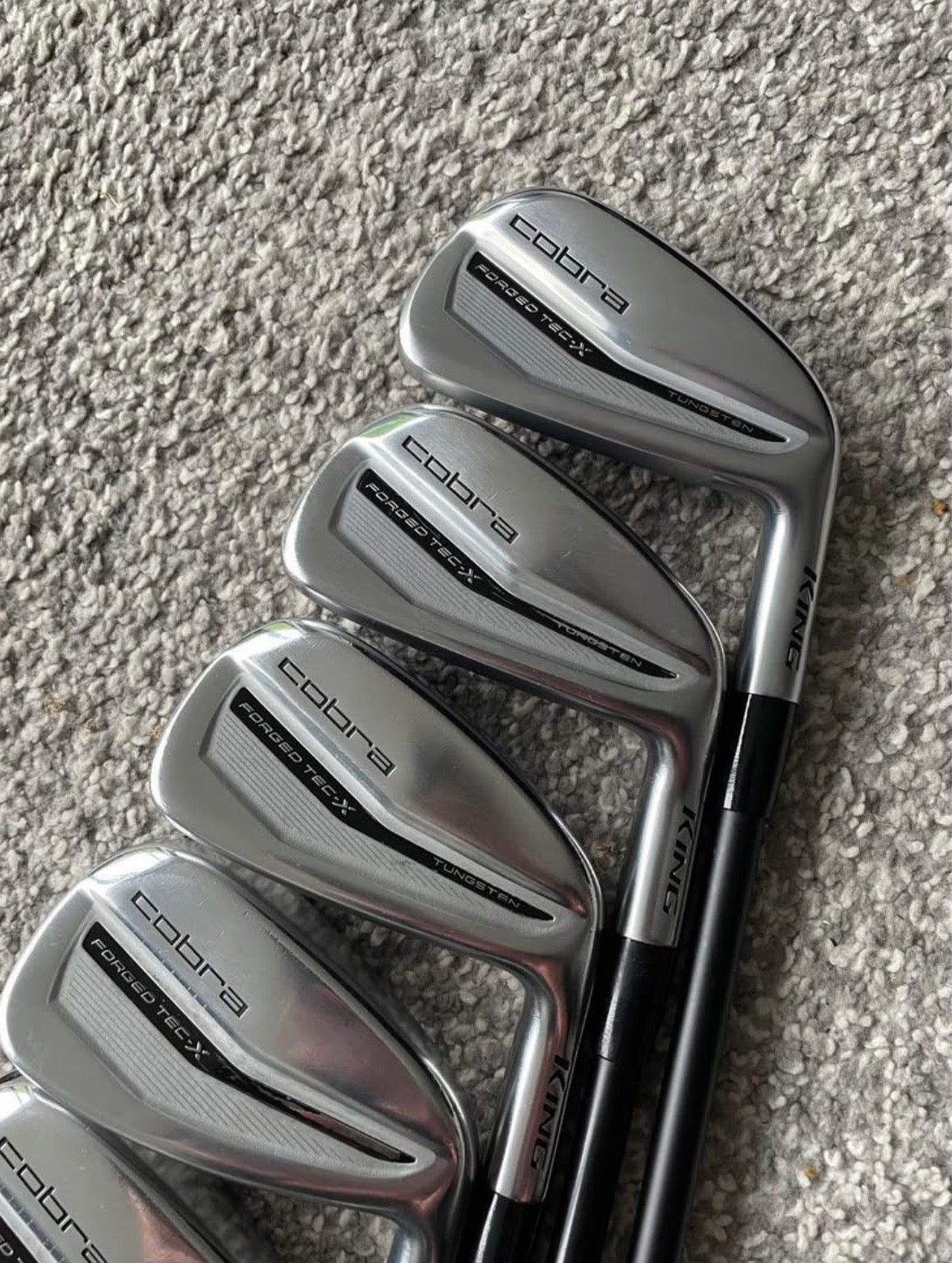 Cobra Forged Tec X Irons 5-GW KBS PGI Graphite