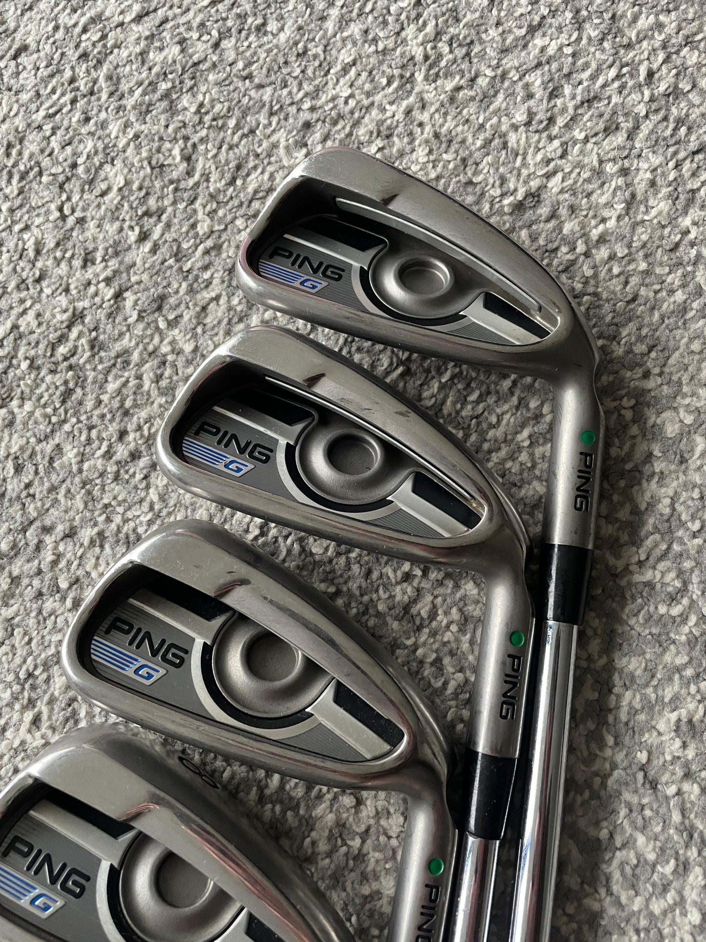 Ping G Series Iron Set 5-SW Green Dot Stiff
