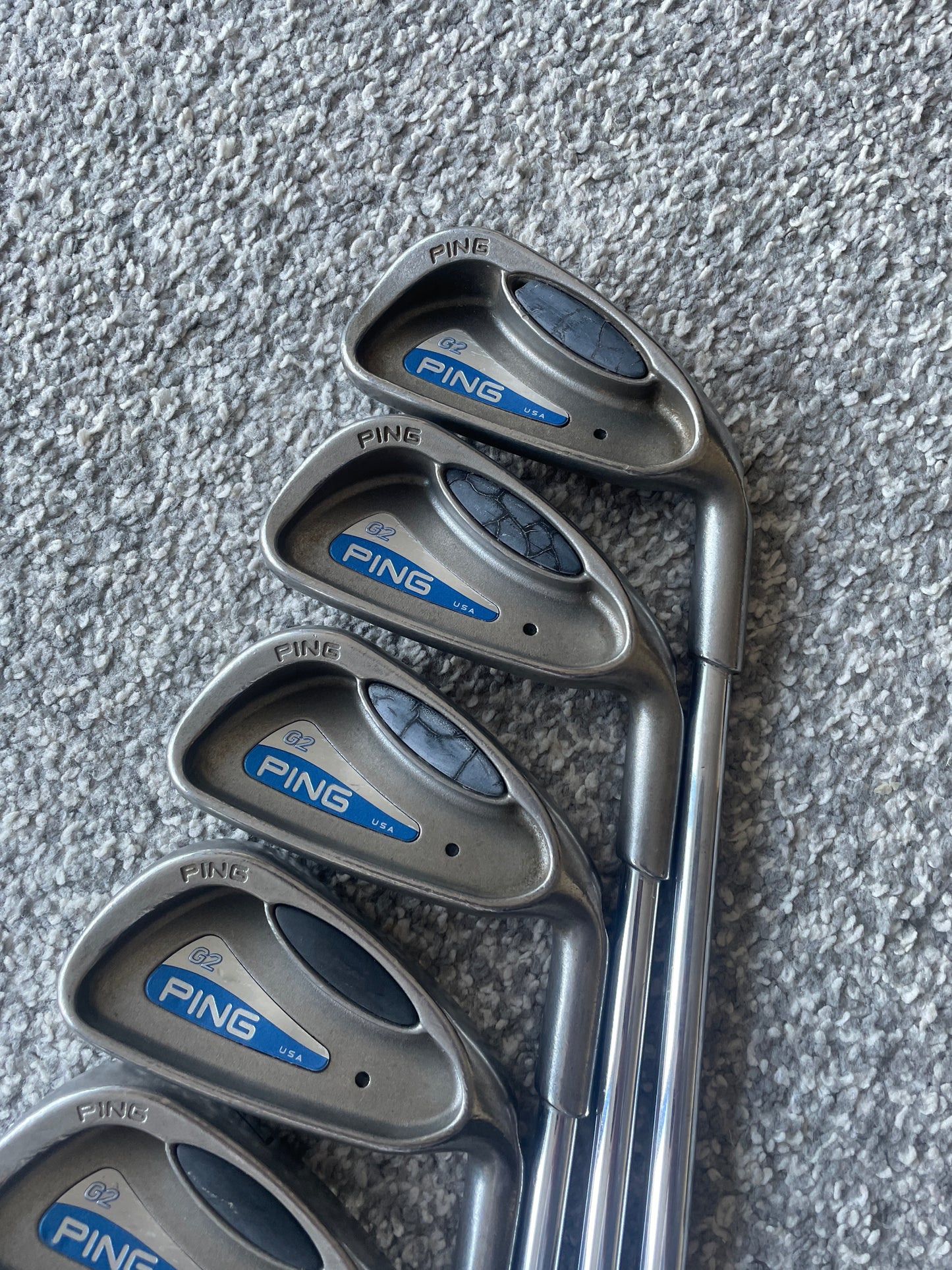 Ping G2 Iron Set 3-SW Regular Black Dot
