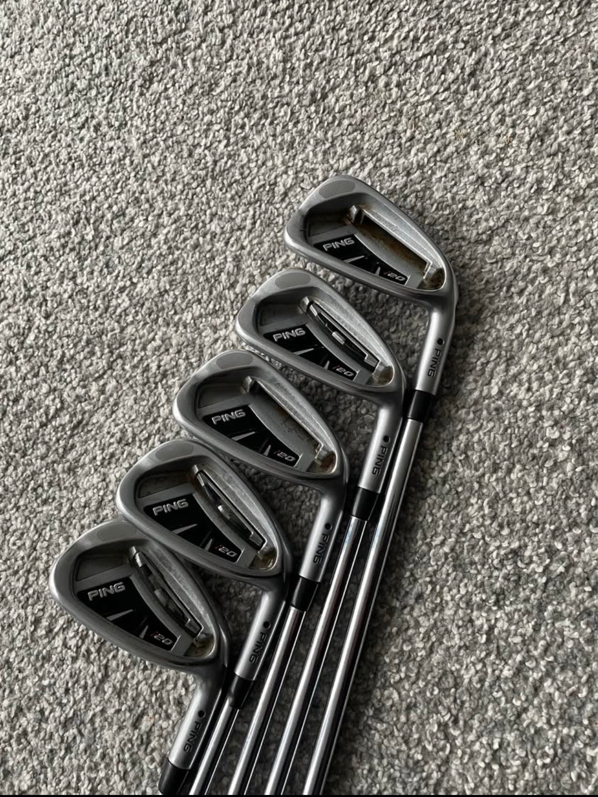 Ping i20 Iron Set 6-PW Black Dot Regular
