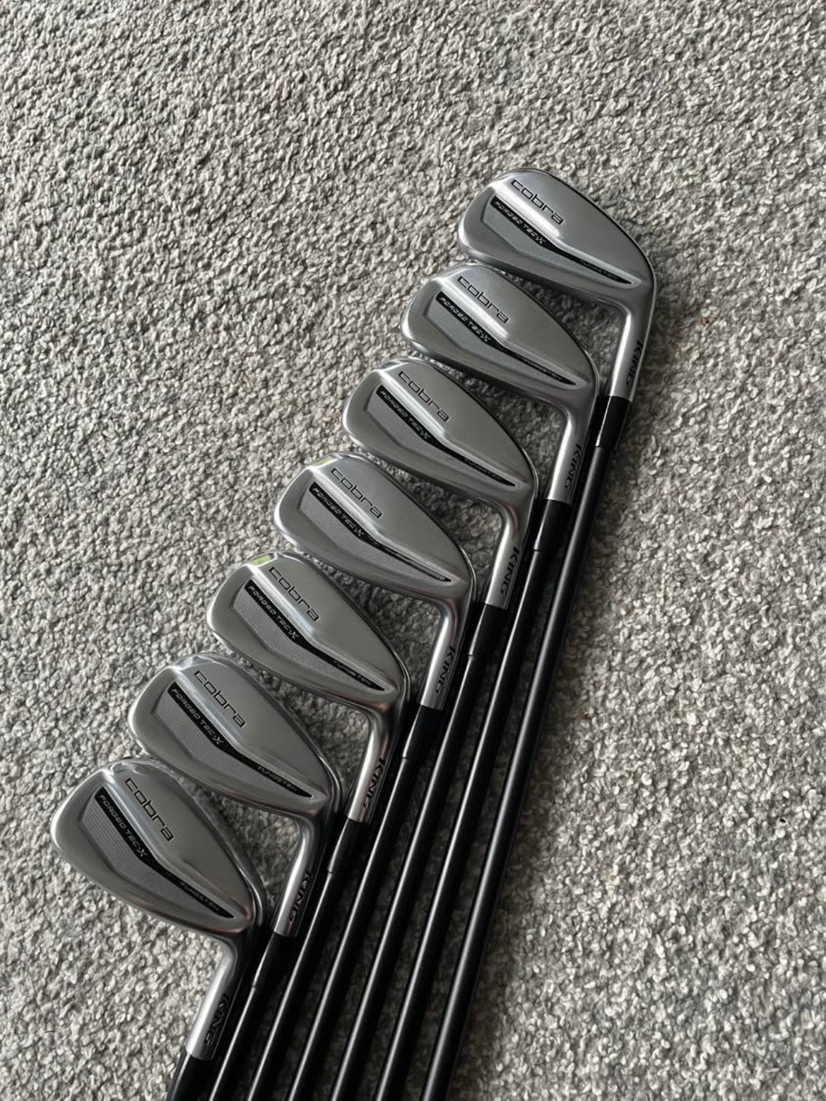 Cobra Forged Tec X Irons 5-GW KBS PGI Graphite