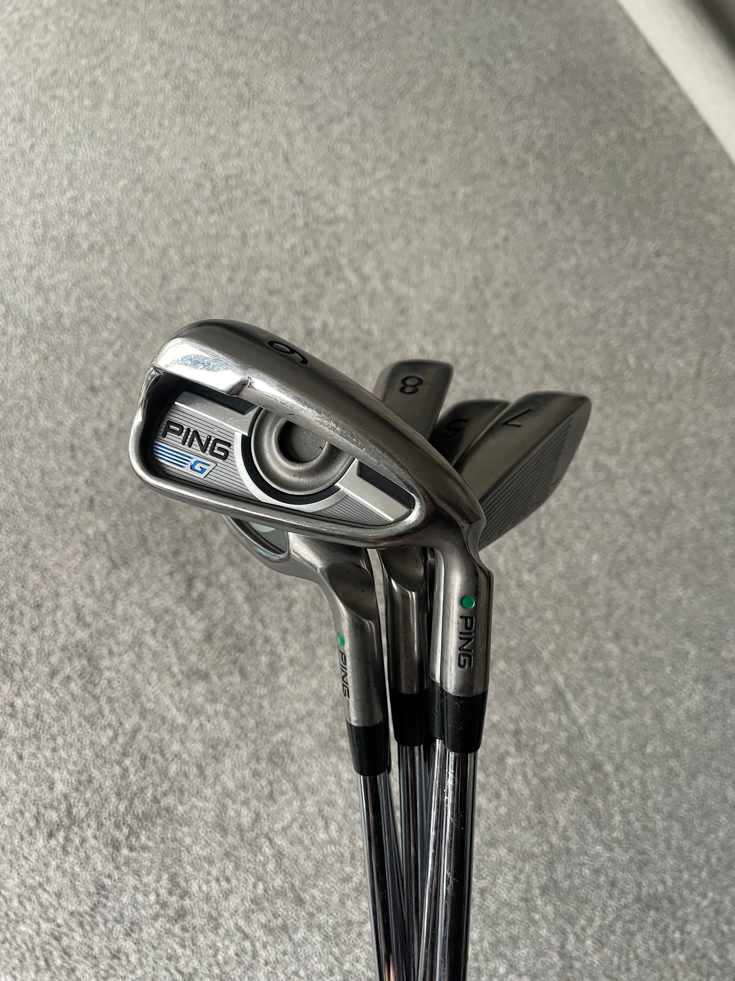 Ping G Series Iron Set 5-SW Green Dot Stiff