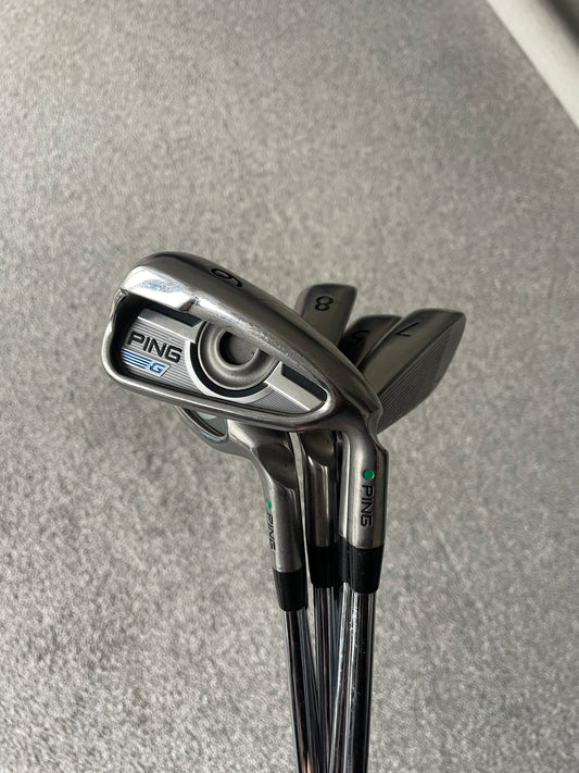 Ping G Series Iron Set 5-SW Green Dot Stiff