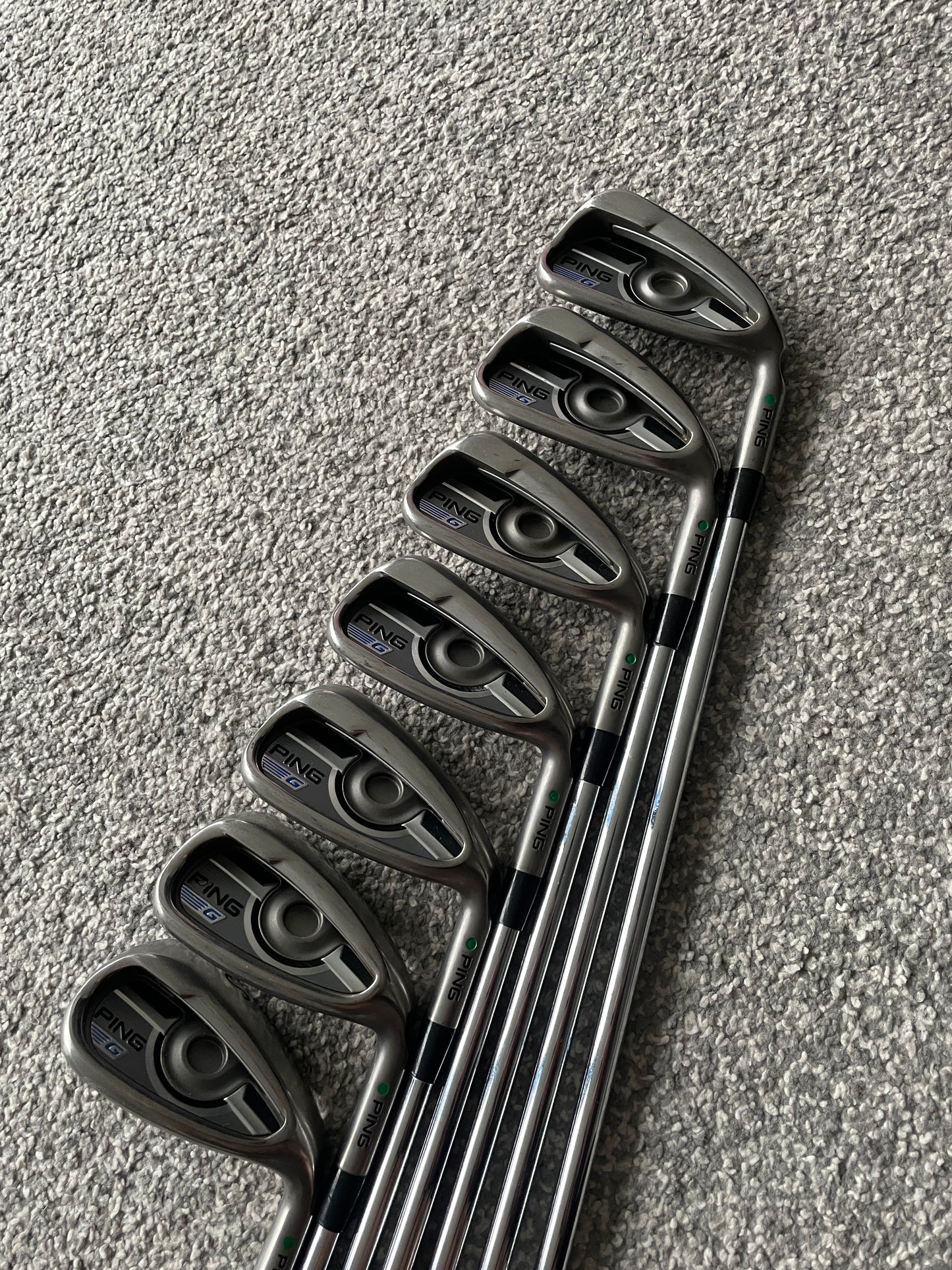Ping G Series Iron Set 5-SW Green Dot Stiff