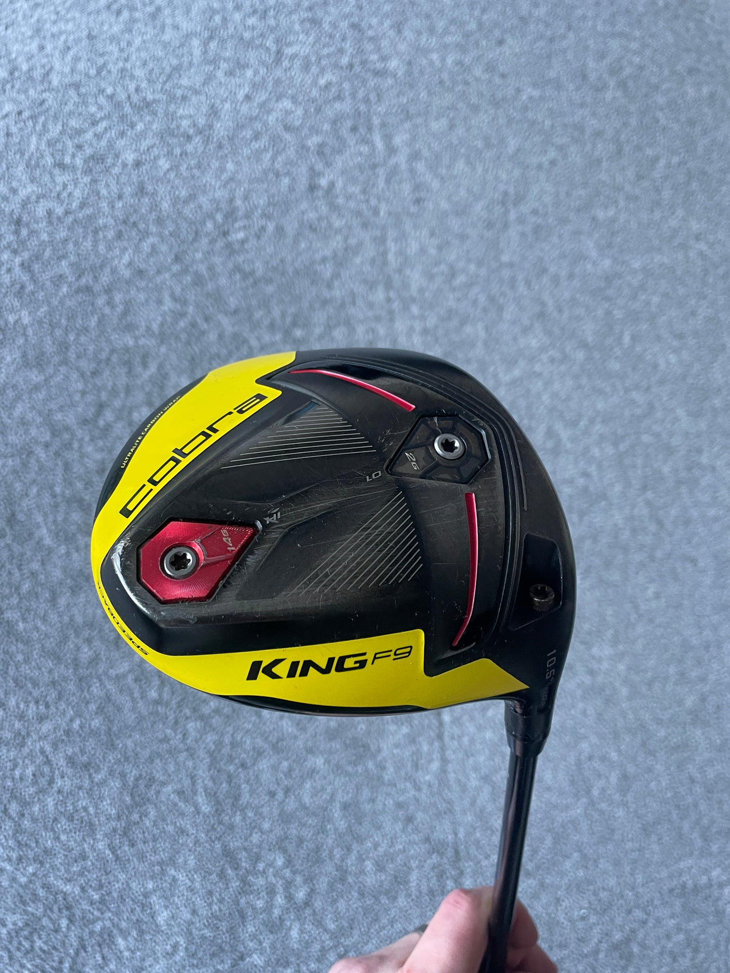 Cobra F9 Speedback Driver 10.5 Degree Stiff