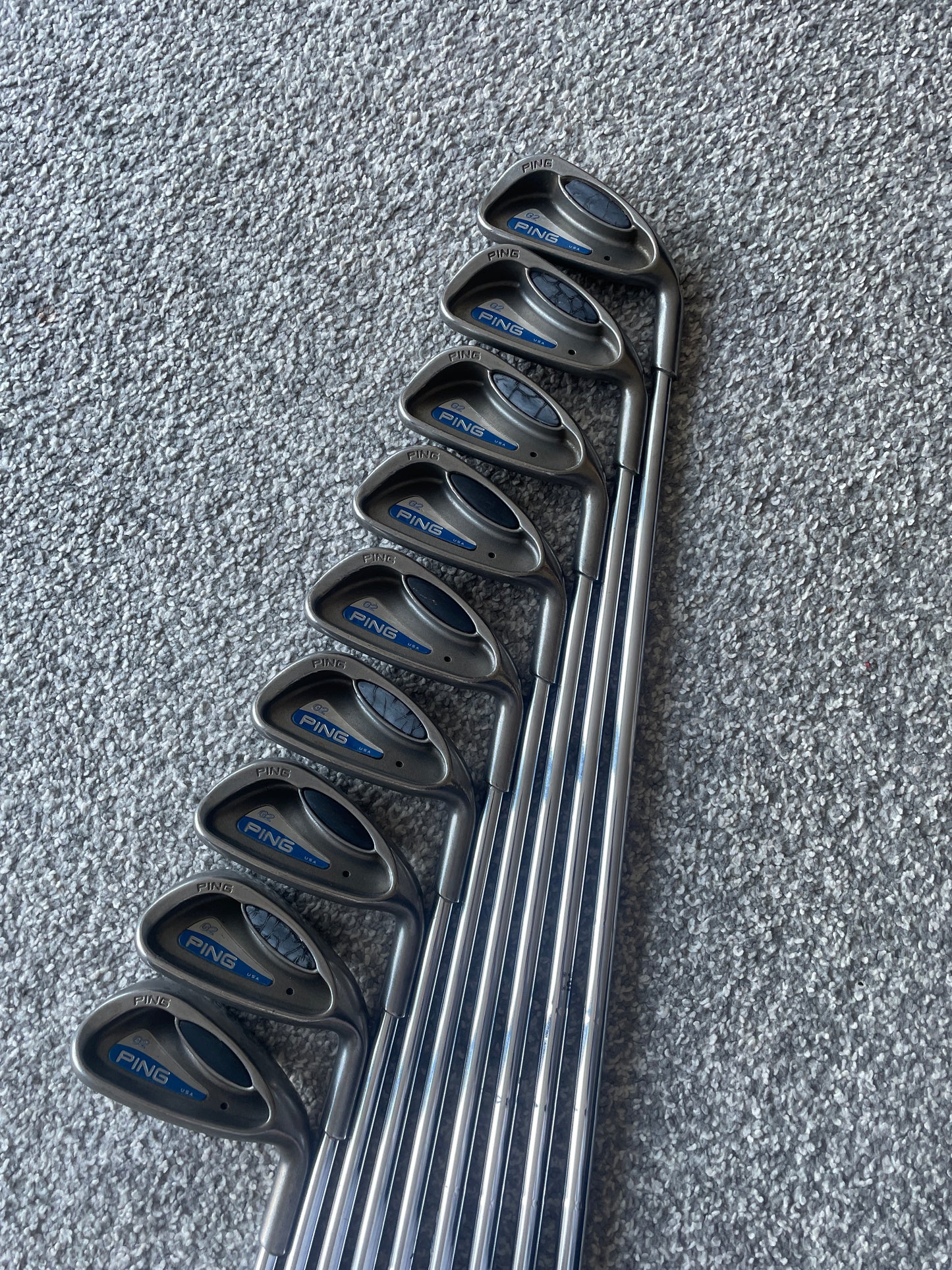 Ping G2 Iron Set 3-SW Regular Black Dot